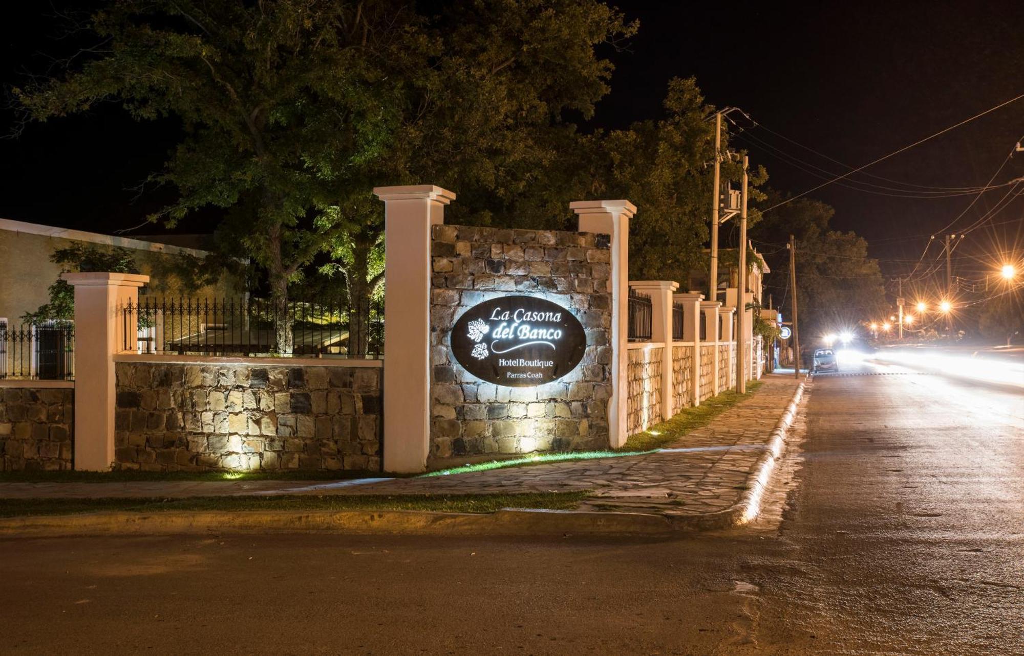 La Casona Del Banco Hotel Boutique Parras de la Fuente Bagian luar foto